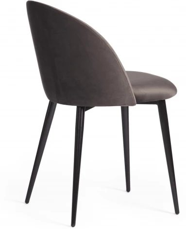 Стул MONRO (mod. 710) / 1 шт. в упаковке (Ткань,Металл /Темно-серый,Черный)