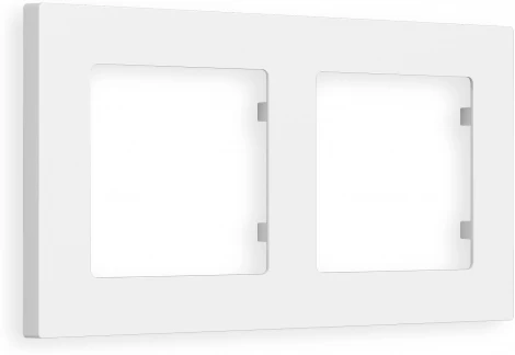 Рамка Ambrella Volt ALFA Techno (Белый матовый) 2-ая AF220122