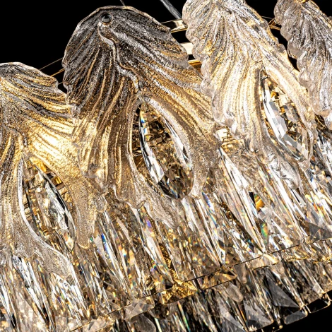 Подвесная люстра хрустальная Modelux ML.7445.500 GD