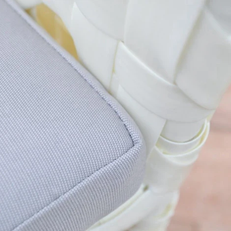 Комплект KM 0009 из ротанга Белый