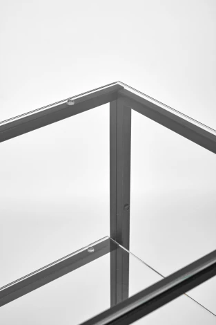 Консольный стол AllConsoles 1013-CB clear черный муар