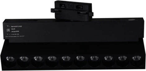 Трековый светильник светодиодный однофазный Reluce 06187-9.3-001QY LED20W BK (220V)