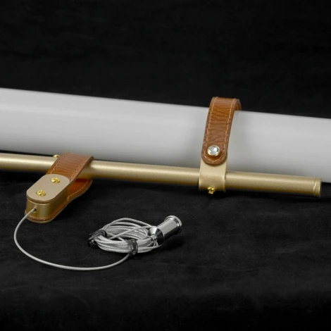 Подвесной светодиодный линейный светильник Lussole Clinch LSP-7262 (220V, на тросе)