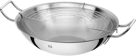 Вок со стеклянной крышкой, гранат, 30 см, 4,4 л 1312987 Staub