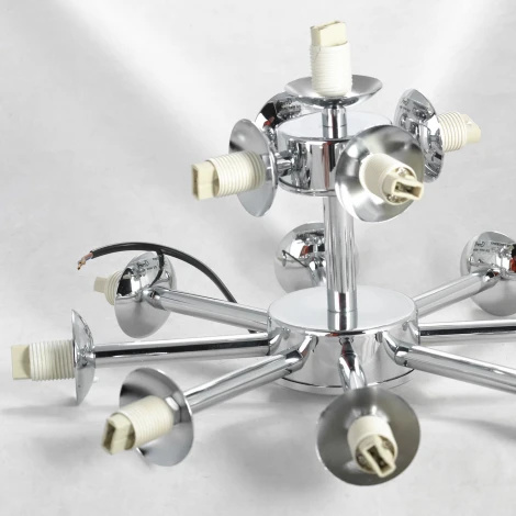Потолочная люстра на штанге Lussole Wilcox LSP-8381 (220V, шарики, IP21)