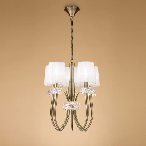 Подвесная люстра Mantra Loewe 4732 (220V, на цепи)