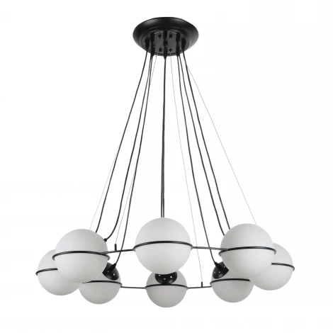 Подвесная люстра MyFar Julian MR2291-8P (220V, на проводе, шарики)