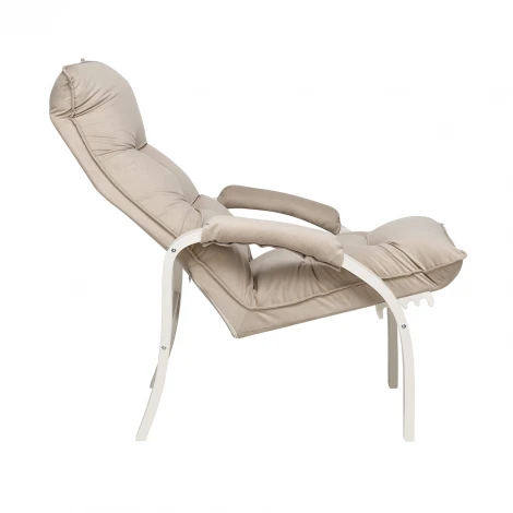 Кресло-трансформер Leset Левада (Фанера,Березовый шпон,Металл,Велюр/Слоновая кость) арт.2500000117206