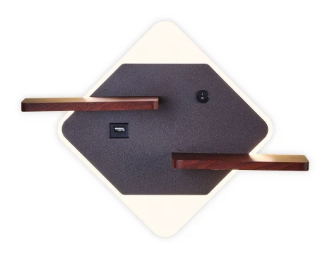 Настенный светильник с полкой Ambrella FW FW101 (LED, 220V, выключатель)