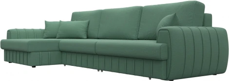 Диван угловой Лига-057 НПБ Лонг угол левый Лига Диванов (Рогожка) арт.129296L