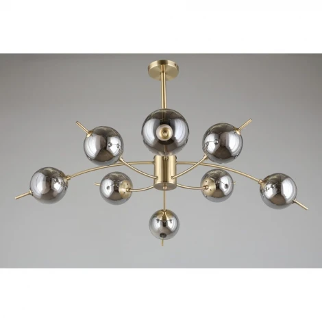 Потолочная люстра на штанге Omnilux Rosolina OML-57207-08 (220V, шарики)