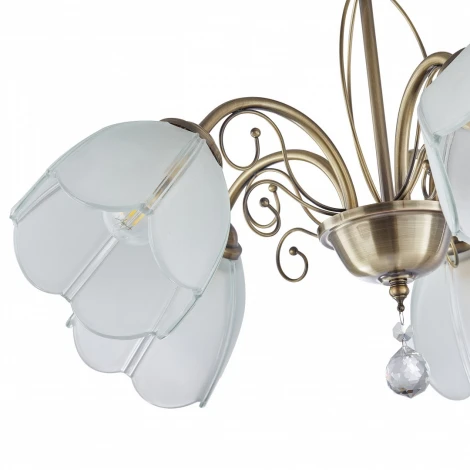 Подвесная люстра Arte Milano Amalfi-2656 332656/5 AB (220V, подвески, на цепи)