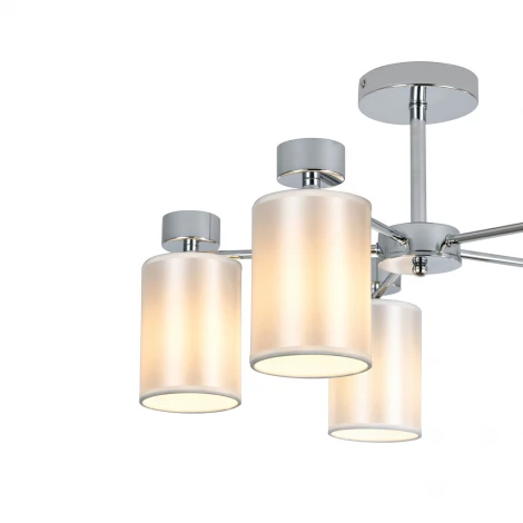 Потолочная люстра на штанге 120006/5R E14*40W Chrome Escada Mist ES0000058