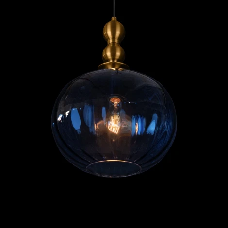 Подвесной светильник Loft It Melon 10426 Blue (220V, на проводе, шар)