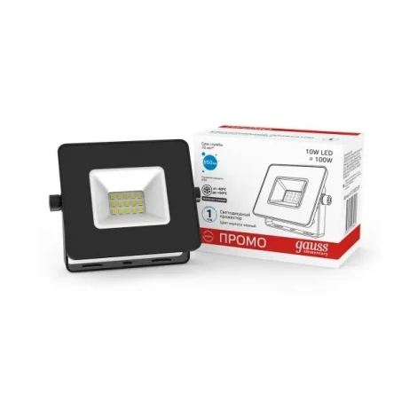 Прожектор уличный Gauss 6131003 613100310 (LED, 220V, IP65)