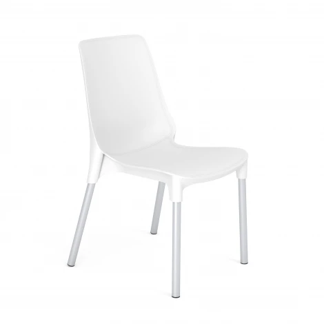 Стул Sheffilton SHT-ST75/S424 белый/хром лак 5902293801