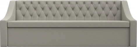 Диван кухонный прямой Мерлин (Бежевый/Рогожка) Лига Диванов арт.122467