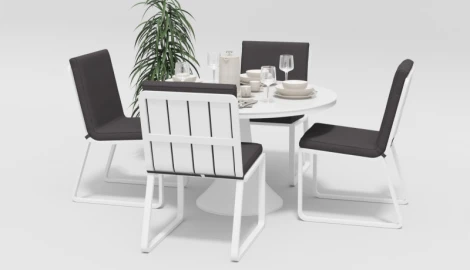 Обеденная группа Gardenini Voglie round DVGL.020511.C2