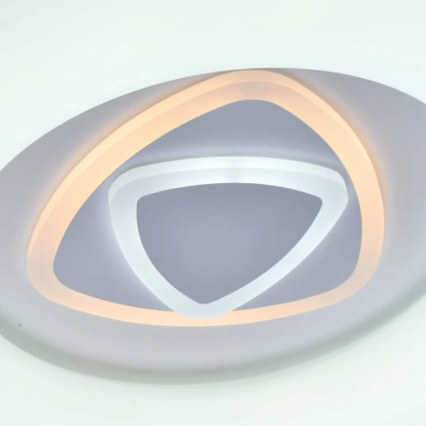 Потолочный светильник круглый DeMarkt Эрида 706011001 (LED, 220V, пульт управления, круглые)