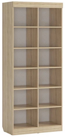 Форсаж Стеллаж, цвет дуб сонома/белый Mebelson (арт.MKF-03.1623)