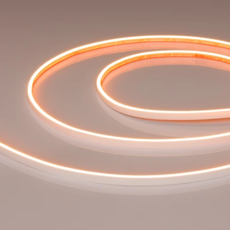 Светодиодная лента герметичная VELA-M240-2.5x6mm 24V Warm2400 (5 W/m, IP65, 5m) (Arlight, узкая) 053270