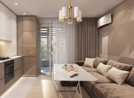 Потолочная люстра на штанге De City Каталина 361012005