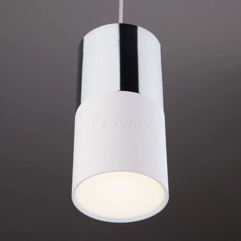 Подвесной светильник Eurosvet Mini Topper 50146/1 хром/белый
