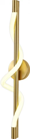 Настенный светильник с гибким неоном (14025/1W Brass) Indigo Intreccio V000142L (LED, 220V)