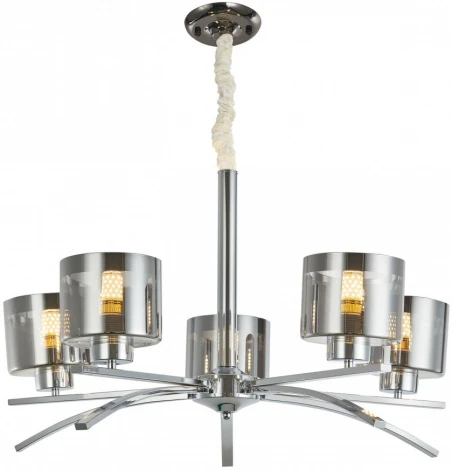 Подвесная люстра Arte Milano Neapolis-78207 278207/5 Ni (220V, на цепи)