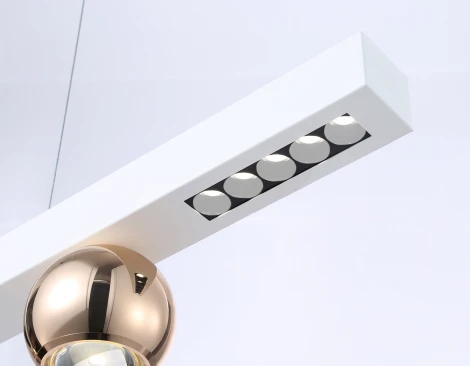 Подвесной светильник светодиодный Ambrella COMFORT FL5955 (220V, на тросе, шар)