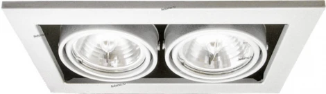 Встраиваемый точечный светильник Arte Lamp Cardani Medio A5930PL-2WH