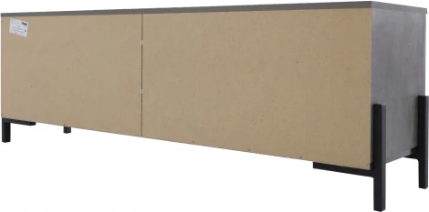 Ивару НЕКСТ - 1 тумба ТВ Камень темный, Черный