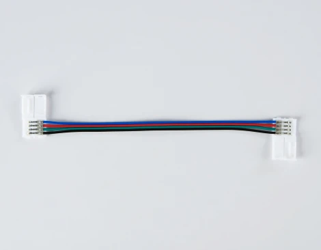 Соединитель гибкий Ambrella Illumination GS7751 двухсторонний для светодиодной ленты 5050 12/24V (4 конт.) 150 мм