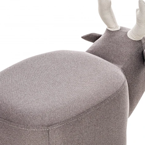 Пуф Leset Maral COMBI (Фанера,Массив дерева,Рогожка) арт.2500000043567