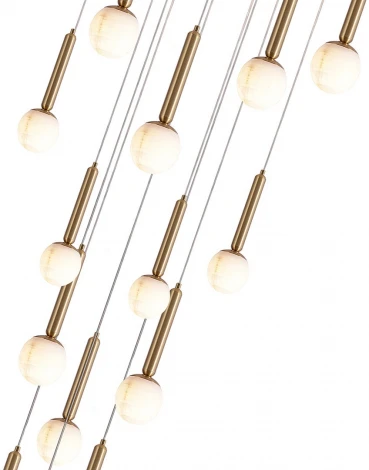 Потолочная люстра каскадная Kink Light Монс 07530-15A,36 (LED, 220V, на проводе)