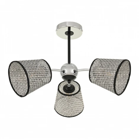 Потолочная люстра на штанге Arte Milano Napoli-320007 320007/3 CR.BK (220V)