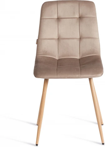 Стул CHILLY (mod. JSC-220) / 1 шт. в упаковке Tetchair (Велюр,Металл /Бежевый) арт.24973