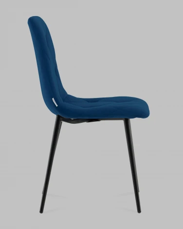 Стул Одди Diamond велюр синий Stool Group арт.УТ000041439