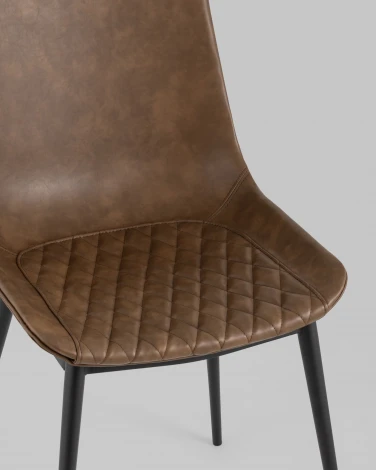 Стул Stool Group TEXAS экокожа коричневый УТ000031347