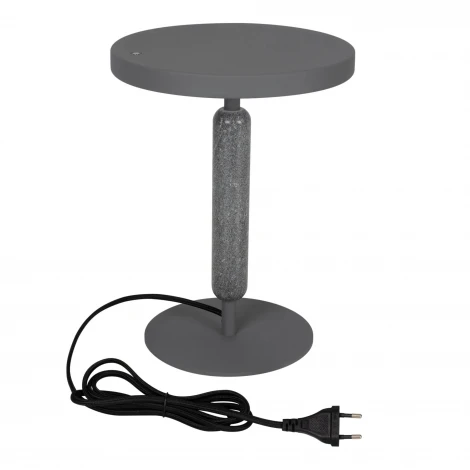 Настольная лампа SP-ALYSS-TAB-R22.5x30-5W Warm3200-MIX (GR-DG, 110 deg, 230V) (Arlight, IP20, Мрамор) 061710