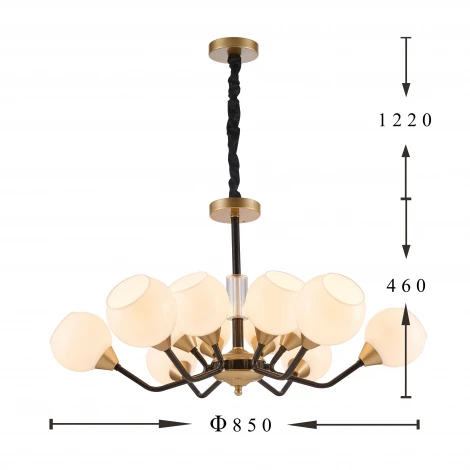 Подвесная люстра Favourite Germen 2550-12P
