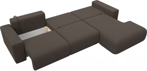 Диван угловой Лига-036 НПБ Классик Лонг правый угол Лига Диванов (Рогожка) арт.124678