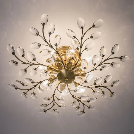 Потолочная люстра Citilux Серенада CL315183 (220V, лепестки)