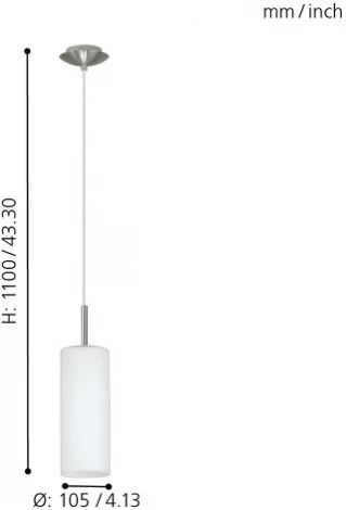 Подвесной светильник Eglo Troy 3 85977