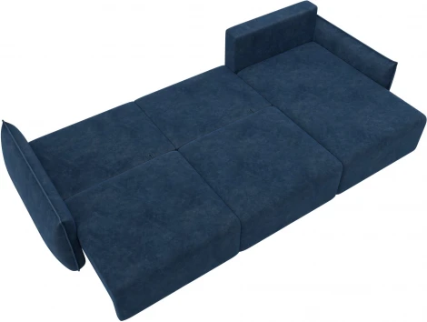 Диван угловой Лига-051 НПБ Лонг угол универсальный Лига Диванов (Велюр) арт.128728