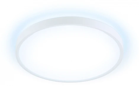 Потолочный светодиодный светильник круглый с подсветкой Ambrella Orbital Air FZ3001 (220V, круглые, IP44)