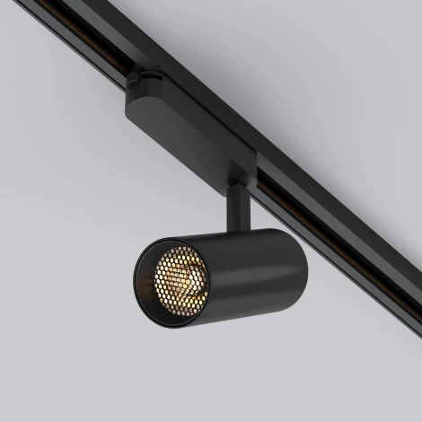 Трековый однофазный светильник LED LGD-GERA-2TR-R60-15W Day4000 (BK, 15 deg, 230V) (Arlight, IP20 Металл) 055002