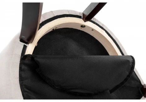 Стул Woodville Elegance dark walnut / fabric cream 11027