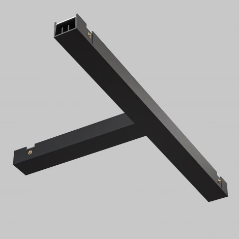 Т- образный коннектор питания, черный Maytoni Accessories for tracks Basity TRA172TPC-1B (48V)