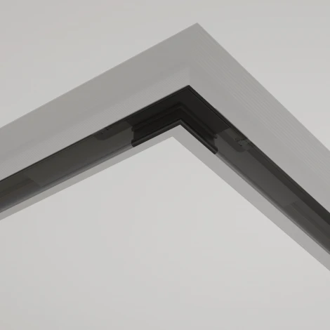 Коннектор/соединитель угловой встраиваемый черный Maytoni Accessories for tracks Basity TRA172CL-12B